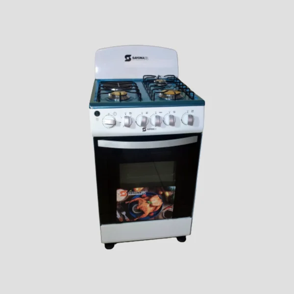 Free Standing Electric Gas Cooker + Gas Oven 50*55 (SGC 50E31-WH) - Image 2