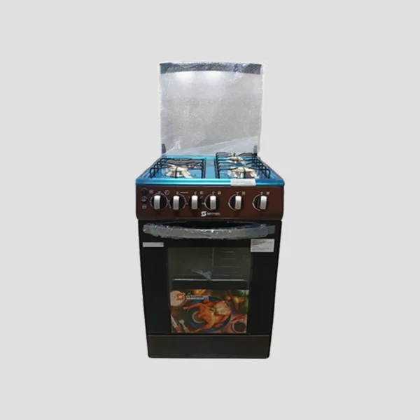 Free Standing Electric Gas Cooker + Electric Oven 50*55 (SGC50E31-EO ) BROWN