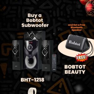 3.1 Channel Subwoofer BHT 1218BT, 12000W P.M.P.O