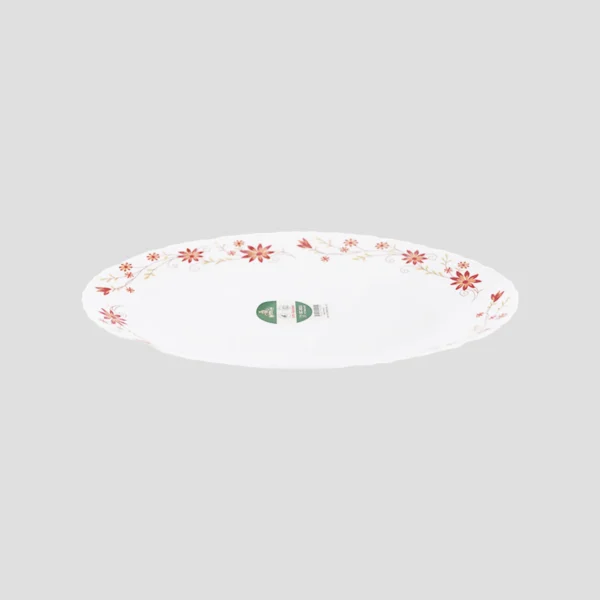 Sayona Chef Oval Plate 12″ with Design - Image 2