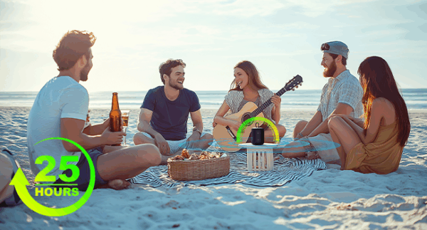 COMING SOON: Bobtot ET23(Green) Portable Bluetooth Speaker - Image 2