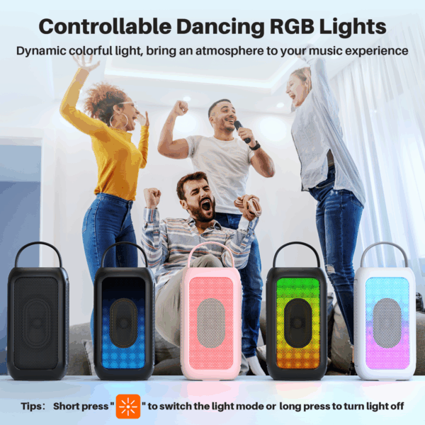 COMING SOON: Bobtot EP20T Porable Karaoke Speaker with 2mics - Image 4