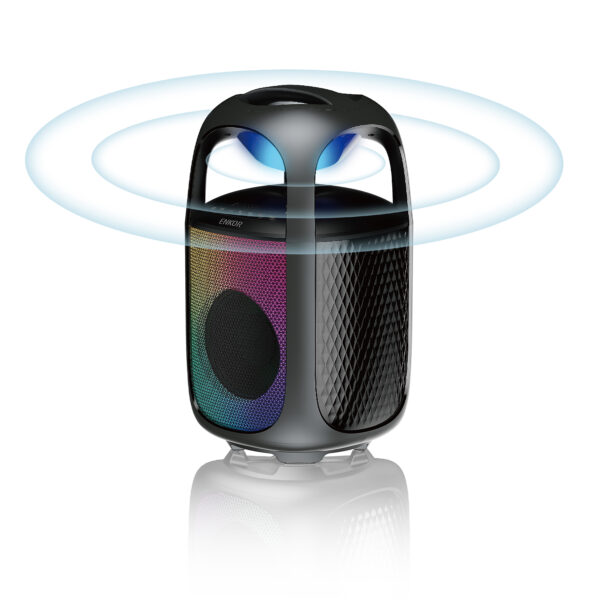 COMING SOON: ENKOR UF65(Black) party Speaker with SoundAura Technology ( 360 Degree Surround sound) - Image 4