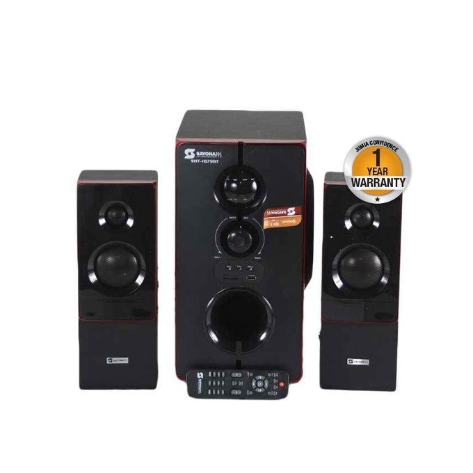 Sayona SHT-1079 BT 2.1CH Multimedia Speaker System with Digital Amplifier