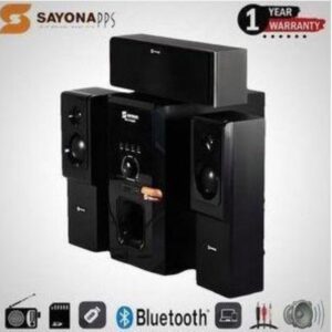 Sayona 3.1 Channel Subwoofer SHT 1130BT 15000W P.M.P.O Sub woofer sound system with Digital Amplifier. Bluetooth, FM, P.M.P.O, Radio, sd card